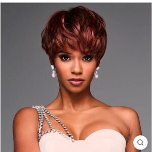 Kim Kimble Heat-Friendly Synthetic Pixie Wig | Extended Lace Front